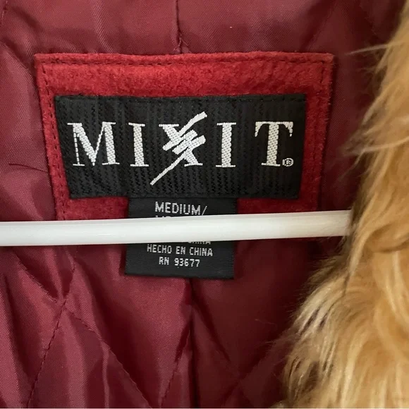 MIXIT Y2K Penny Lane Coat, Size M
